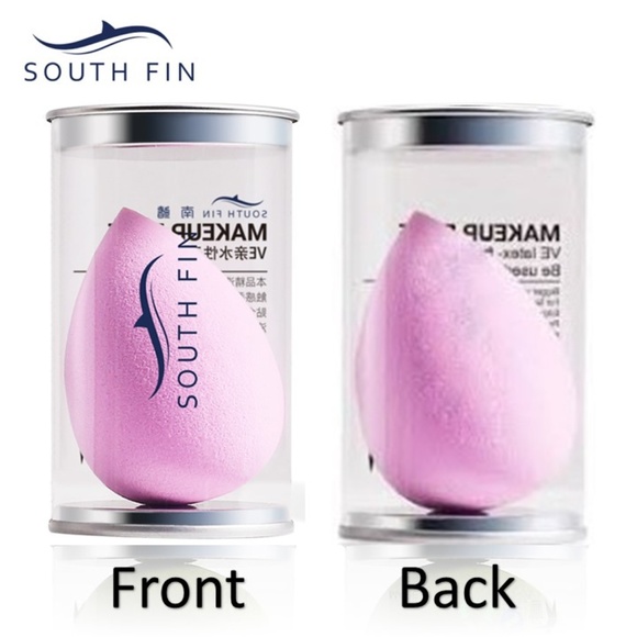 Water Droplet Shaped Foundation Blending Sponge - Picture 2 of 3